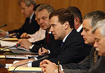 Заседание президиума Госсовета. Фото пресс-службы президента России