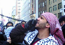 Митинг в Нью-Йорке против войны в секторе Газы. Фото Independent