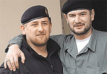 Рамзан Кадыров и Сулим Ямадаев. Фото с сайта КП