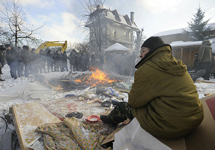 Житель поселка "Речник". Фото с сайта http://censor.net.ua