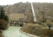 Баксанская ГЭС. Фото с сайта  www.yug.so-ups.ru