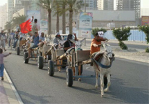 Акция оппозиции в Бахрейне. Фото Ксении Светловой с сайта shorouq.livejournal.com