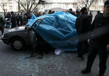 На месте взрыва в Тегеране. Фото с сайта jerusalemplus.tv
