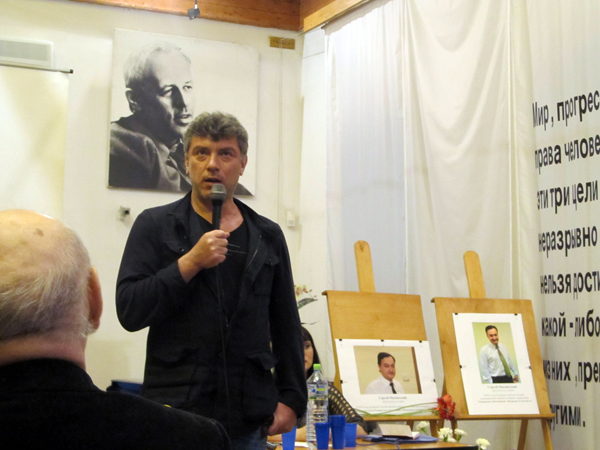 Борис Немцов. Фото Елены Санниковой