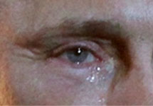 Глаз Путина. Фрагмент фото АР