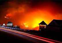 Пожар в Калифорнии. Фото LA Times