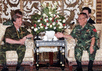 Сергей Иванов и министр обороны Китая Цао Ганчуань. Фото АР