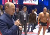 Путин на ринге в "Олимпийском". Кадр телеканала Россия-2 