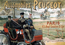 Реклама Пежо. Изображение с сайта www.museedelapub.org